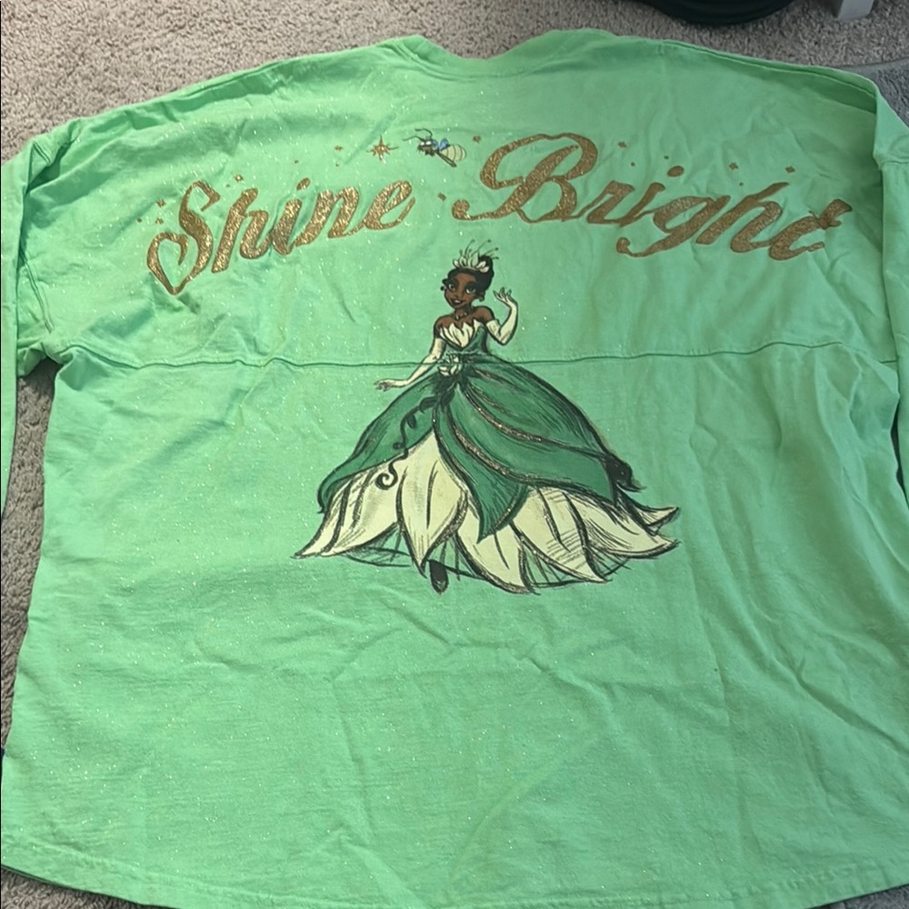 NWOT Princess Tiana Disney Spirit Jersey